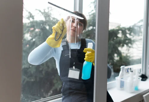 Nettoyage de vitres intérieures et extérieures à Pléchâtel